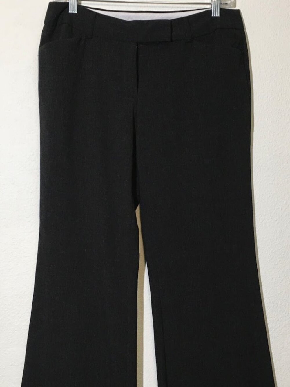George London Fit Black Dress Pants Size 8P Petite
